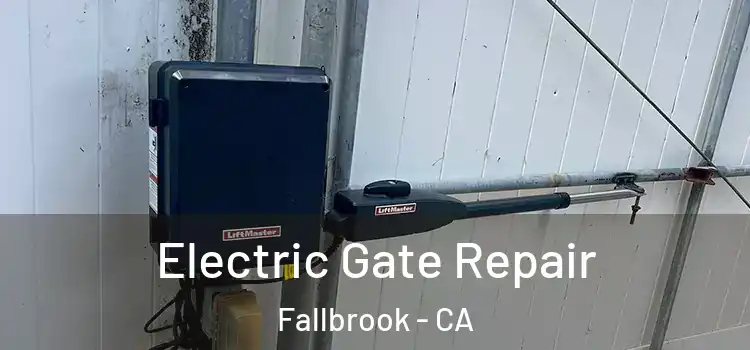 Electric Gate Repair Fallbrook - CA